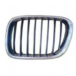 Решетка радиатора левая хром - черная BMW E53 X5