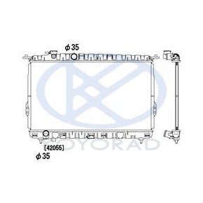 Радиатор охлаждения (механика) Hyundai Sonata - 3 поколение