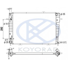 Радиатор охлаждения 2 2.7 (автомат), (механика) Hyundai Tucson