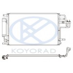 Конденсатор (радиатор) кондиционера Hyundai Tucson