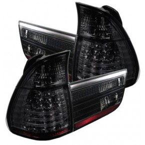 Тюнинг - комплект задних фонарей внешний + внутренний с led (светодиоды) BMW E53 X5