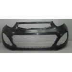 Передний бампер с отверстиями под противотуманки KIA Picanto - 2 поколение