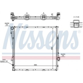 Радиатор охлаждения BMW E53 X5