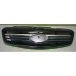 Решетка радиатора хром KIA Rio - 2 поколение