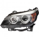 Левая фара с регулирующим мотором - led (диоды) BMW E60