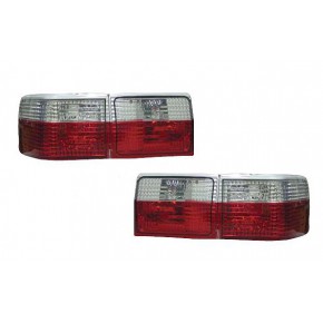 Тюнинг - комплект задних фонарей внешний + внутренний (3шт) Audi 100 C4