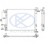 Радиатор охлаждения (бензин) (автомат) (mot. g4ke) KIA Sportage - 3 поколение
