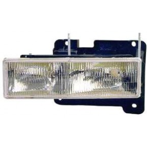 Левая фара в сборе с креплением Chevrolet Yukon / Suburban / PICK-UP C10