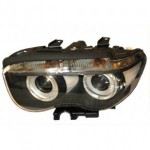 Левая фара (ксенон) с белым указателем поворота (оригинал) (+ e66 ahl (адаптивная) ) BMW E65 / E66