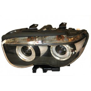 Левая фара (ксенон) с белым указателем поворота (оригинал) (+ e66 ahl (адаптивная) ) BMW E65 / E66