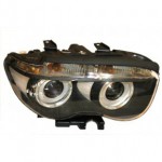 Правая фара (ксенон) с белым указателем поворота (оригинал) (+ e66 ahl (адаптивная) ) BMW E65 / E66