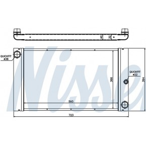 Радиатор охлаждения BMW E65 / E66