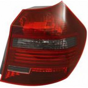 Задний фонарь внешний правый с led (светодиоды) (3 дв) (5 дв) красно-тонированный BMW E87