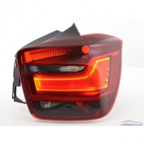 Тюнинг - комплект задних внешних фонарей с led (светодиоды) (3 дв) (5 дв) красно-тонированные BMW F20/F21 1 series