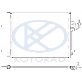 Конденсатор кондиционера Ford Focus C-MAX