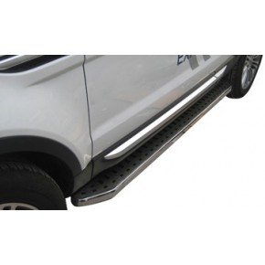 Комплект порог-подножкек л+п Range Rover Evoque