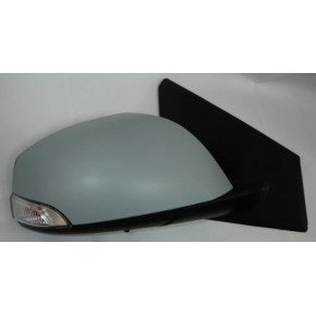 Зеркало правое электрическое с подогревом автоскладыватель с поворотником грунтованное (асферическое) Renault Megane - 3 поколение