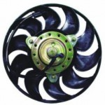 Мотор+вентилятор радиатора охлаждения в сборе (300w 280mm) Audi 100 C4