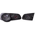 Тюнинг - комплект задних фонарей внешние+внутренние л+п с led (светодиоды) (универсал) тонированные Volkswagen Passat B6