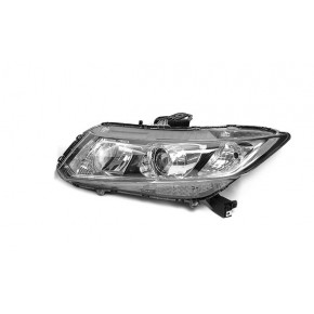 Фара левая под корректор Honda Civic - 9 поколение седан