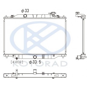 Радиатор охлаждения (механика) (автомат) Mazda CX5