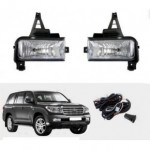 Установочный комплект птф с кронштейном проводкой кнопкой Toyota Land Cruiser 200