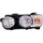 Фара левая с регулирующим мотором хром Chevrolet Aveo T300