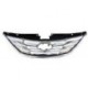Решетка радиатора черная с хромированным молдингом Hyundai Sonata - 6 поколение