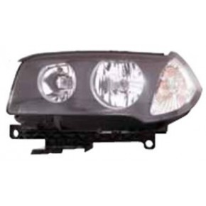 Левая фара с реулирующим мотором внутри черная BMW E83 X3