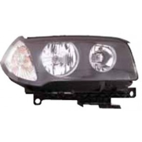 Правая фара с реулирующим мотором внутри черная BMW E83 X3