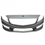 Передний бампер грунтованный Mercedes W176 A-class