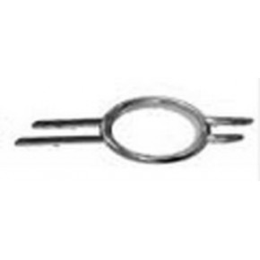 Молдинг решетки бампера правый хром Mercedes W211