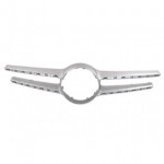 Молдинг решетки радиатора без отв под камеру серебристый Mercedes W212