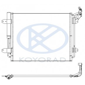 Конденсатор кондиционера Volkswagen Tiguan