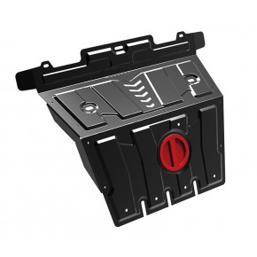 Защита картера (двигателя) с креплениями (1 часть) Lexus GX 460