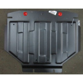 Защита картера (двигателя) с креплениями (2 часть) Lexus LX570