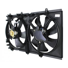 Кожух вентилятора охлаждения радиатора двухвентиляторный Mitsubishi Lancer 9