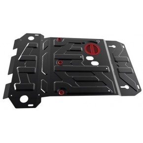 Защита картера (двигателя) с креплениями Suzuki Grand Vitara