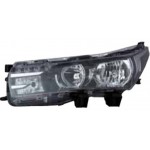 Фара левая под корректор с led (светодиоды) внутри черная Toyota Corolla E180