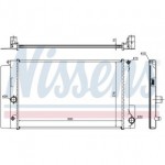 Радиатор охлаждения Toyota Corolla E180