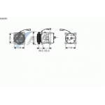 Компрессор кондиционера Iveco Eurotech