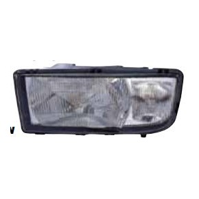 Фара левая с регулирующим мотором без противотуманки указатель поворота белый Mercedes Actors