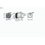Компрессор кондиционера Renault Midlum