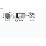 Компрессор кондиционера Volvo FH / FM