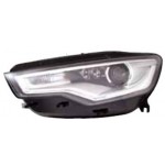 Фара левая линзованная (ксенон) с регулирующим мотором с led (светодиоды) Audi A6 C7