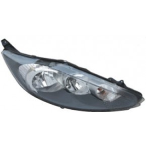 Фара правая внутри чёрная Ford Fiesta - 6 поколение