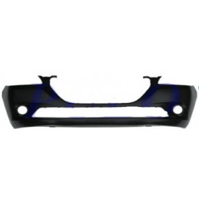 Бампер передний с отверстиями под птф грунт Peugeot 301