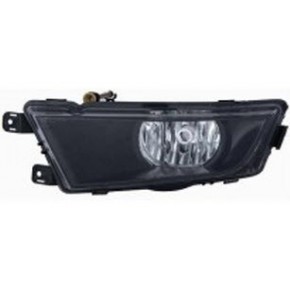 Фара противотуманная левая внутри чёрная Skoda Octavia - 3 поколение