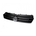 Решётка радиатора чёрная с хром молдингом (седан) Volkswagen Polo седан / хетчбек