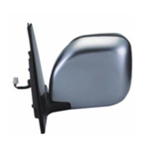 Зеркало левое электрическое с подогревом автоскладыватель чёрный Mitsubishi Pajero - 3 поколение